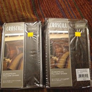 Croscill Plateau Euro Shams (set of 2)